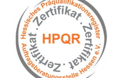HPQR-Zertifikat für KBV