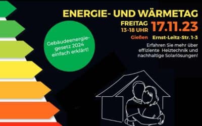 Energie- und Wärmetag am 17.11.2023